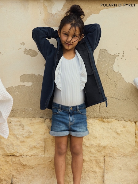Polarn O Pyret Blue Denim Shorts (F62888) | R$ 245