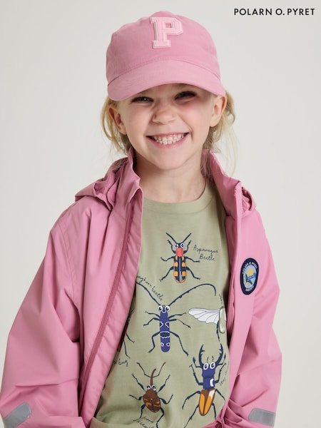 Polarn O Pyret Green 100% Organic Cotton Ladybird Print T-Shirt (F62912) | R$ 140