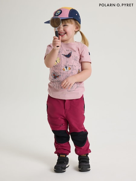 Polarn O Pyret Pink 100% Organic Cotton Ladybird Print T-Shirt (F62915) | 841 UAH
