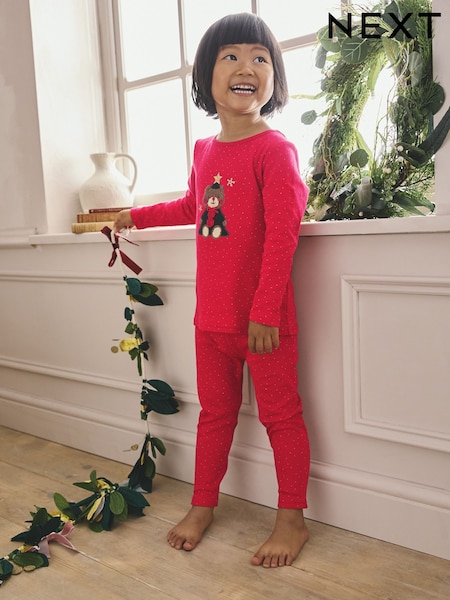 Red Bear Christmas Pyjamas (9mths-16yrs) (F62996) | R$ 125 - R$ 175