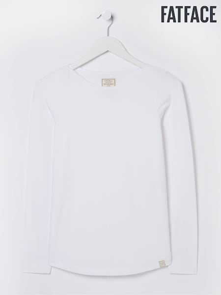FatFace Bree White T Shirt (F63005) | 146 QAR