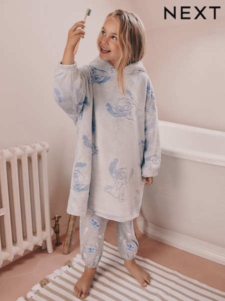 Blue Lilo & Stitch Blanket Hoodies (3-16yrs) (F63044) | AED107 - AED142