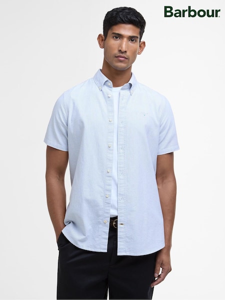 Barbour® Blue Stripe Ox 100% Cotton Shirt (F63353) | €112