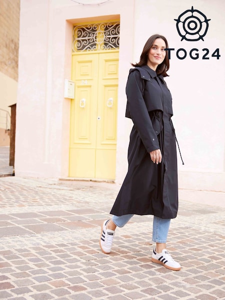 Tog 24 Black Womens Alva Waterproof Coats (F63433) | AED728