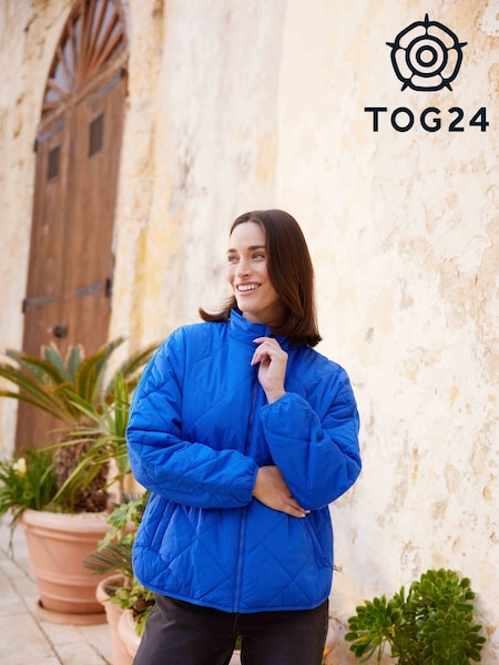 Tog 24 Blue Cirnan Womens Padded Jacket (F63436) | AED379