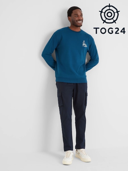 Tog 24 Blue Mens Sunnie Sweatshirt (F63468) | AED221