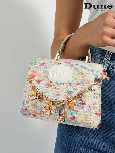 Luonnollinen - Dune London Dinkydeliberate Mini Woven Slouch Crossbody -laukku (F63529) | €124