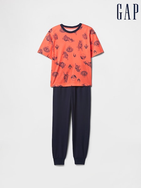 Gap Orange Star Wars Short Sleeve Pyjamas (6-13yrs) (F63789) | € 47