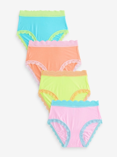 Stripe & Stare Multicolour High Rise Knickers 4 Pack (F63797) | €79