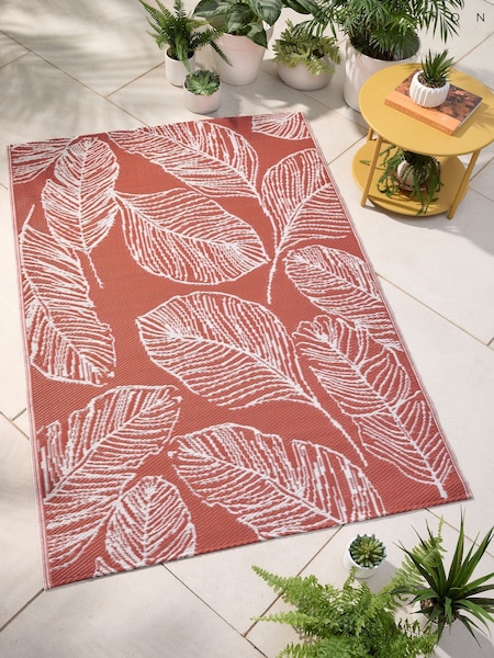 Fusion Terracotta Matteo UV Resistant Outdoor Rug (F63802) | €24.50