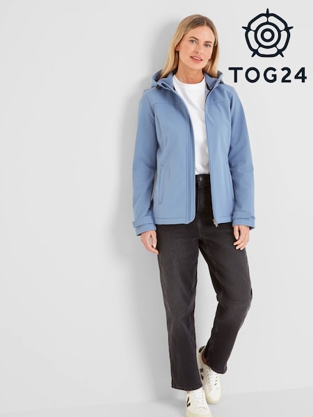 Tog 24 Blue Womens KELD Waterproof Packaway Jacket (F63876) | €65