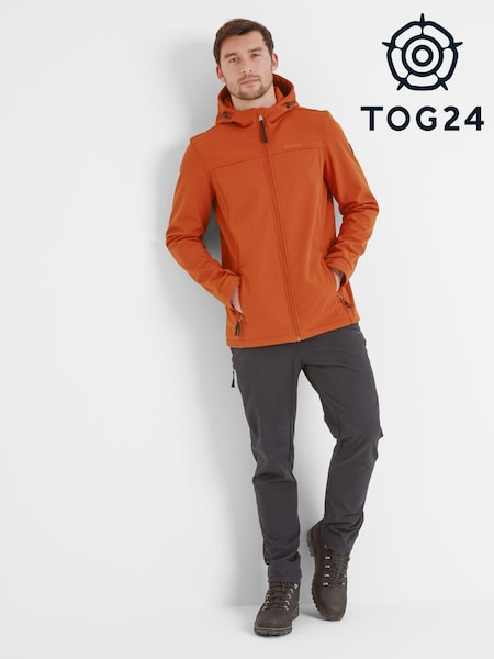 Tog 24 Orange Feizor Softshell Hooded and Waterproof Jacket (F63882) | AED285