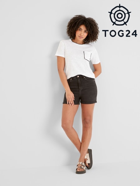 Tog 24 White Womens Liana 100% Cotton T-Shirt (F63947) | €37