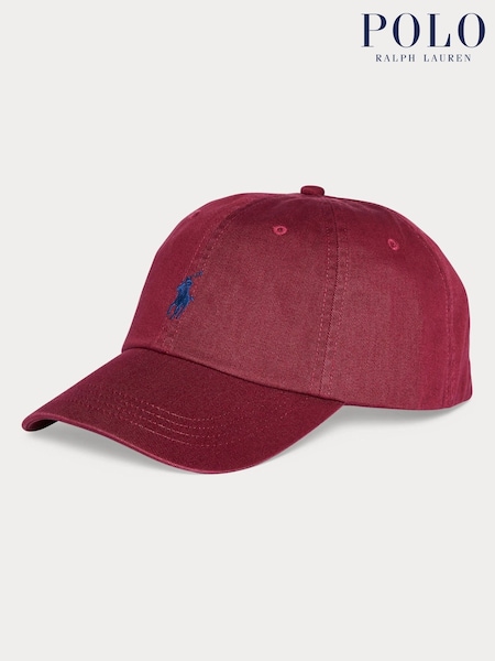 Polo Ralph Lauren Red Logo Embroidered Cap (F64002) | €69