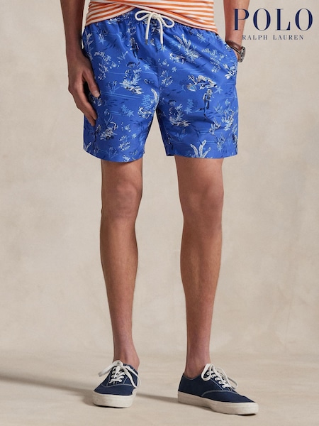 Polo Ralph Lauren Pattern Traveler Mid Length Trunk Swim Shorts (F64005) | 164 €