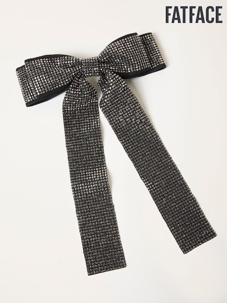 FatFace Black Sparkle Hair Bow (F64128) | €16.50