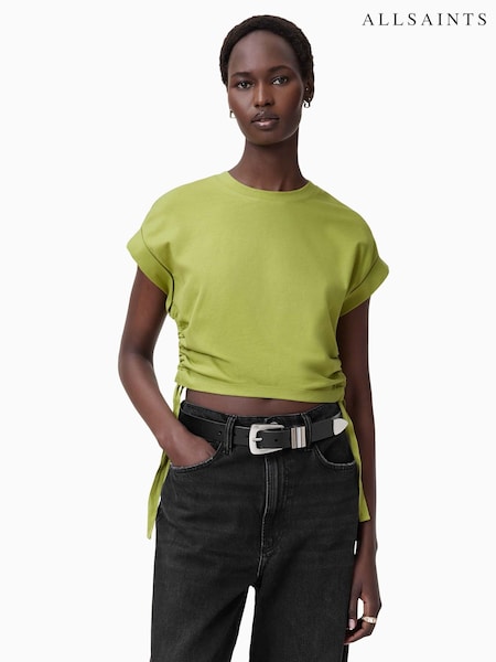 AllSaints Green Mira T-Shirt (F64184) | $103