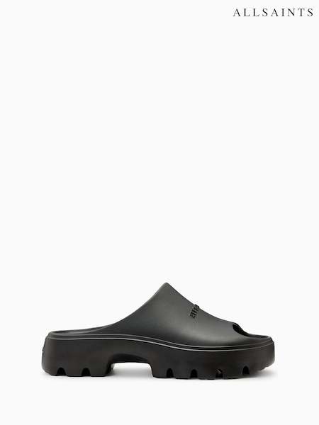 AllSaints Black Eclipse Sliders (F64200) | €105