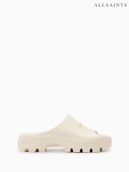 AllSaints White Eclipse Sliders (F64201) | €101