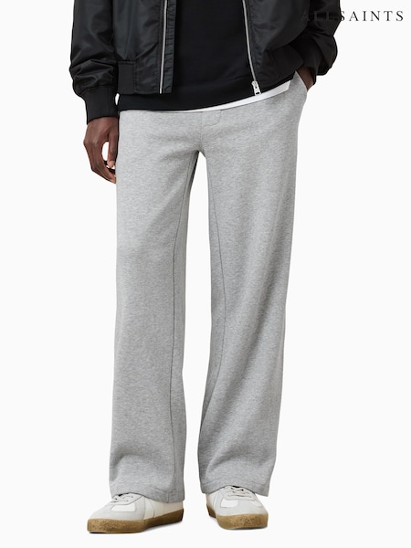 AllSaints Grey 100% Organic Cotton Carson Sweatpants (F64217) | €164