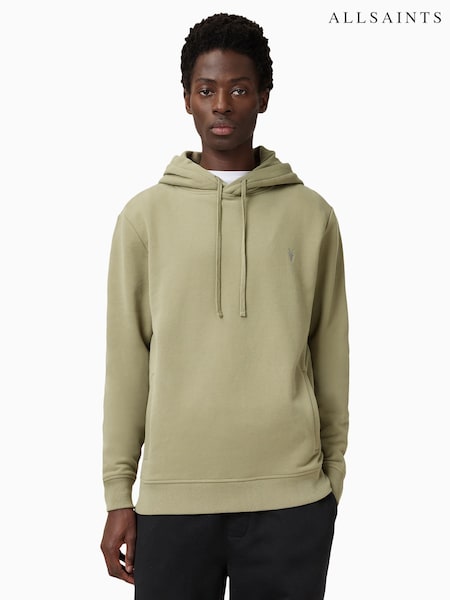 AllSaints Green 100% Organic Cotton Raven Oth Hoodie (F64227) | 6,308 UAH