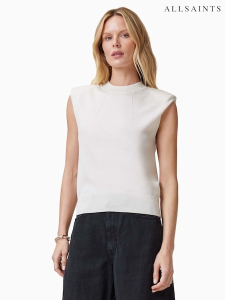 Белый - AllSaints Kayla Tank (F64270) | €171