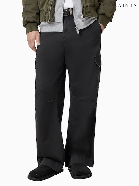 AllSaints Black Flynn Trousers (F64277) | €183
