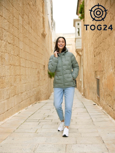 Tog 24 Green Womens Palmer Padded Jacket (F64313) | €99