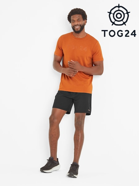 Tog 24 Black Pedwell Mens Tech Run Shorts (F64315) | €46
