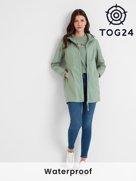 ירוק - Tog 24 Womens Keld Waterproof Packaway Jacket (F64316) | ‏302‏₪