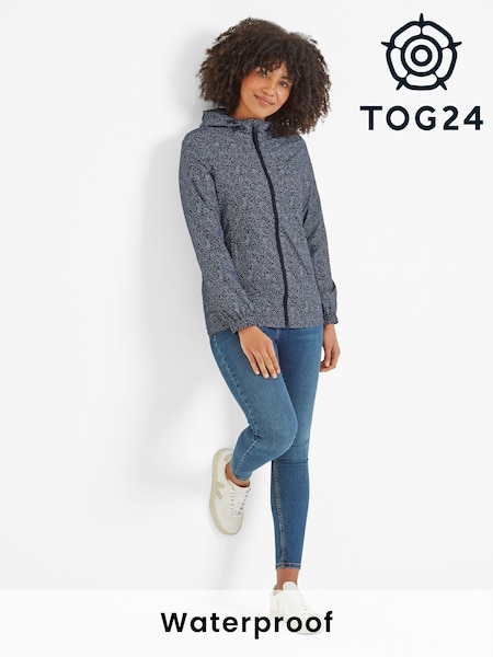 Tog 24 Blue White Craven Waterproof Jacket (F64321) | ₪277