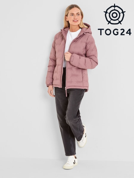 Tog 24 Mauve Purple Palmer Womens Padded Jacket (F64330) | €99