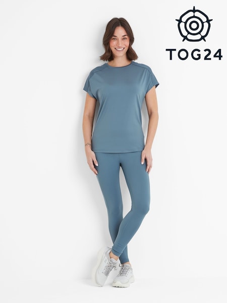 Sininen - Tog 24 Naisten Moorley Tech Lyhyt hiha Top (F64342) | €38