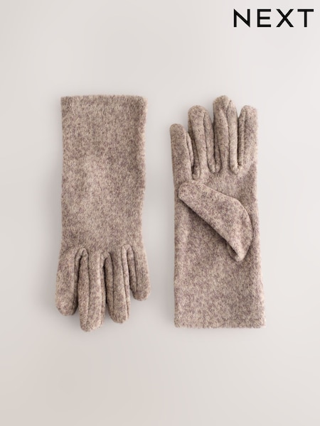 Oatmeal Fleece Gloves (F64361) | R$ 50