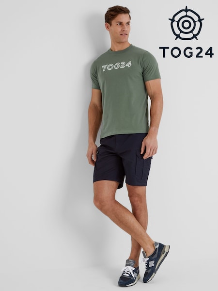 Tog 24 Green Mens Foran 100% Cotton T-Shirt (F64383) | R$ 235