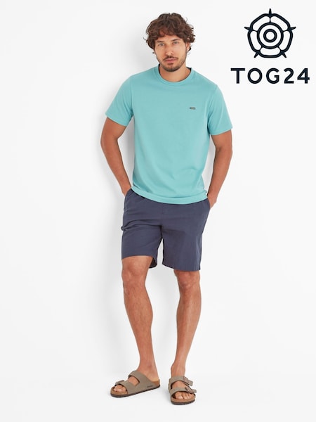 Tog 24 Blue Mens Mandar 100% Cotton T-Shirt (F64384) | € 37