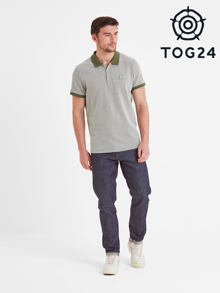 Tog 24 Green Mens 100% Cotton Whitley Polo Shirt (F64385) | €38
