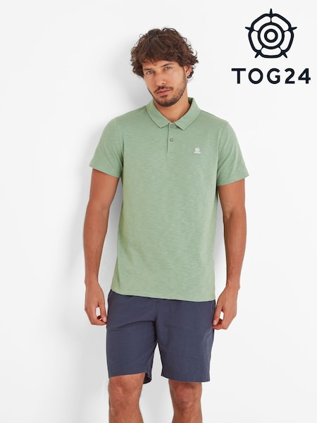 Tog 24 Green Mens 100% Cotton William Polo Shirt (F64387) | €38