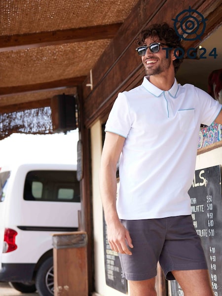 Tog 24 Mens Hamlin 100% Cotton Polo Shirt (F64393) | ‏163 د.إ.‏