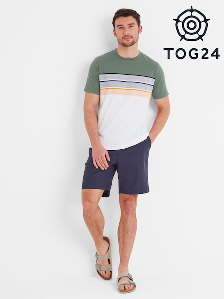Tog 24 Green Mens 100% Cotton Blaxhall T-Shirt (F64394) | 129 QAR
