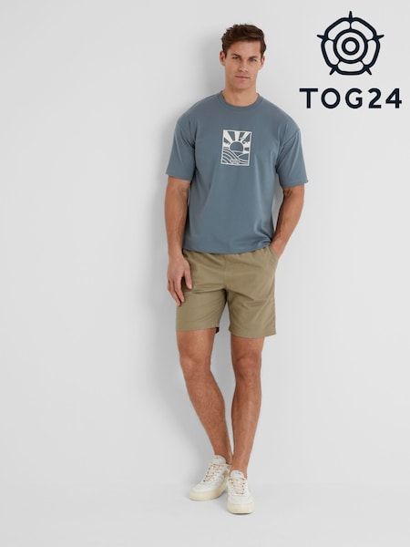 Tog 24 Blue Varga Mens T-Shirt (F64398) | 129 QAR