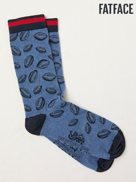 Navy Lions Tour Socks in a Box (F64459) | €12