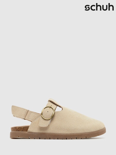 Schuh Trace Buckle Brown Clogs (F64515) | kr371 - kr400