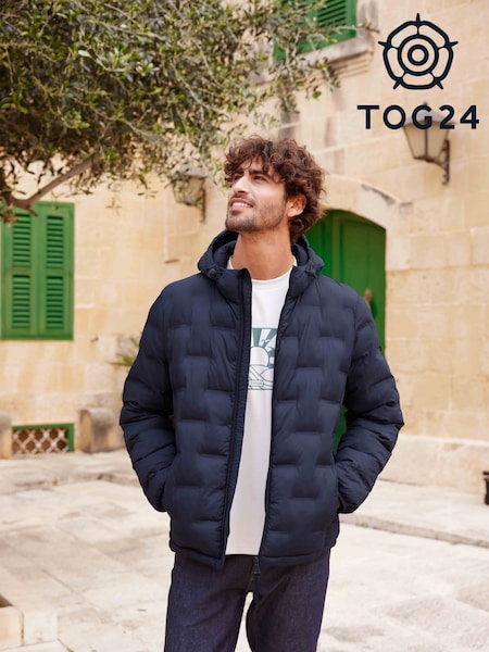 Tog 24 Blue Mens Fender Padded Jacket (F64535) | €91