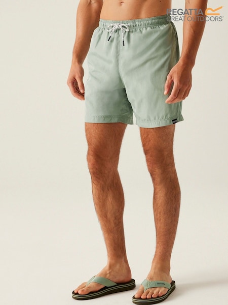 Regatta Green Mens Mackleyna Swim Shorts (F64853) | AED131