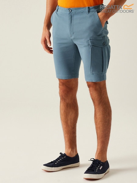 Regatta Grey Mens Bendrick Casual Cargo Shorts (F64872) | €50