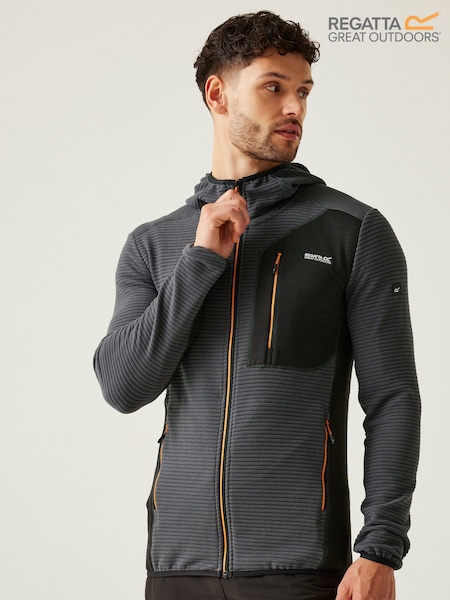 Regatta Grey Mens Lakewright Full-Zip Midlayer Fleece (F64899) | €59