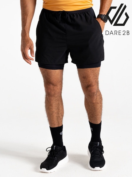Dare 2b Mens Movement II Black Shorts (F64908) | €70
