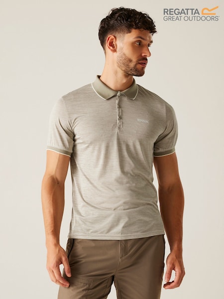 Regatta Brown Mens Remex II Jersey Polo Shirt (F64913) | €28