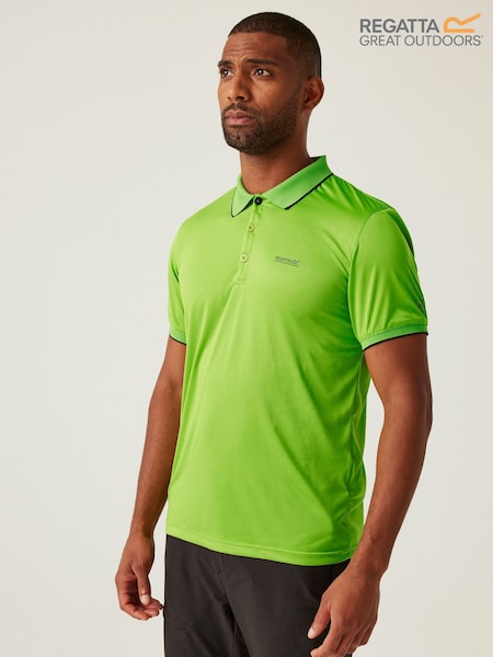 أخضر - Regatta Mens Remex II Jersey Polo Shirt (F64962) | ‏122 د.إ.‏